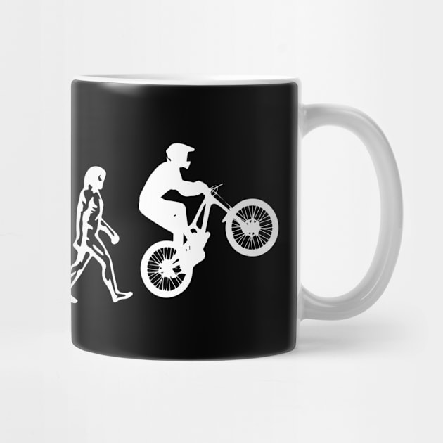 Biking Evolution - Mountainbike Gift by biNutz